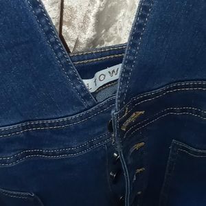 Macy's Jean dress romper